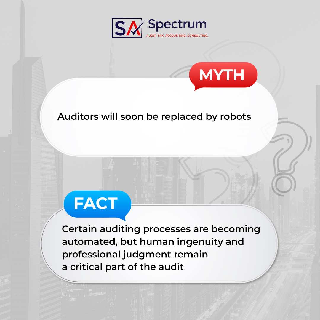 Let's debunk the myths and appreciate the ever-evolving role of auditors.

Together, humans and technology will drive auditing into a new era of precision and innovation. 🚀

#Spectrum #AuditingMyths #FactVsFiction #FutureOfAuditing #HumanIngenuity #ProfessionalJudgment