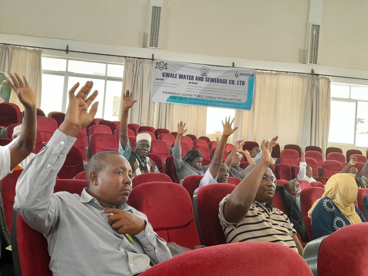 cwwda's tweet photo. CWWDA was there to support Kwale Water and Kilifi water in their quest for license renewal from @wasreb Stakeholders from both counties consented to the license renewal. @OurKwaleCounty @KilifiCountyGov July 2023 #waterforgenerations https://t.co/qDgL8wwxWs