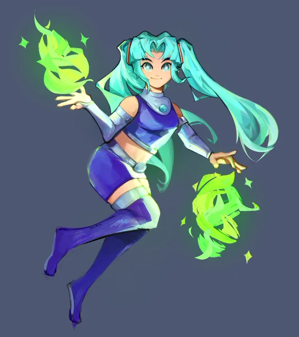 Starfire Miku!!  