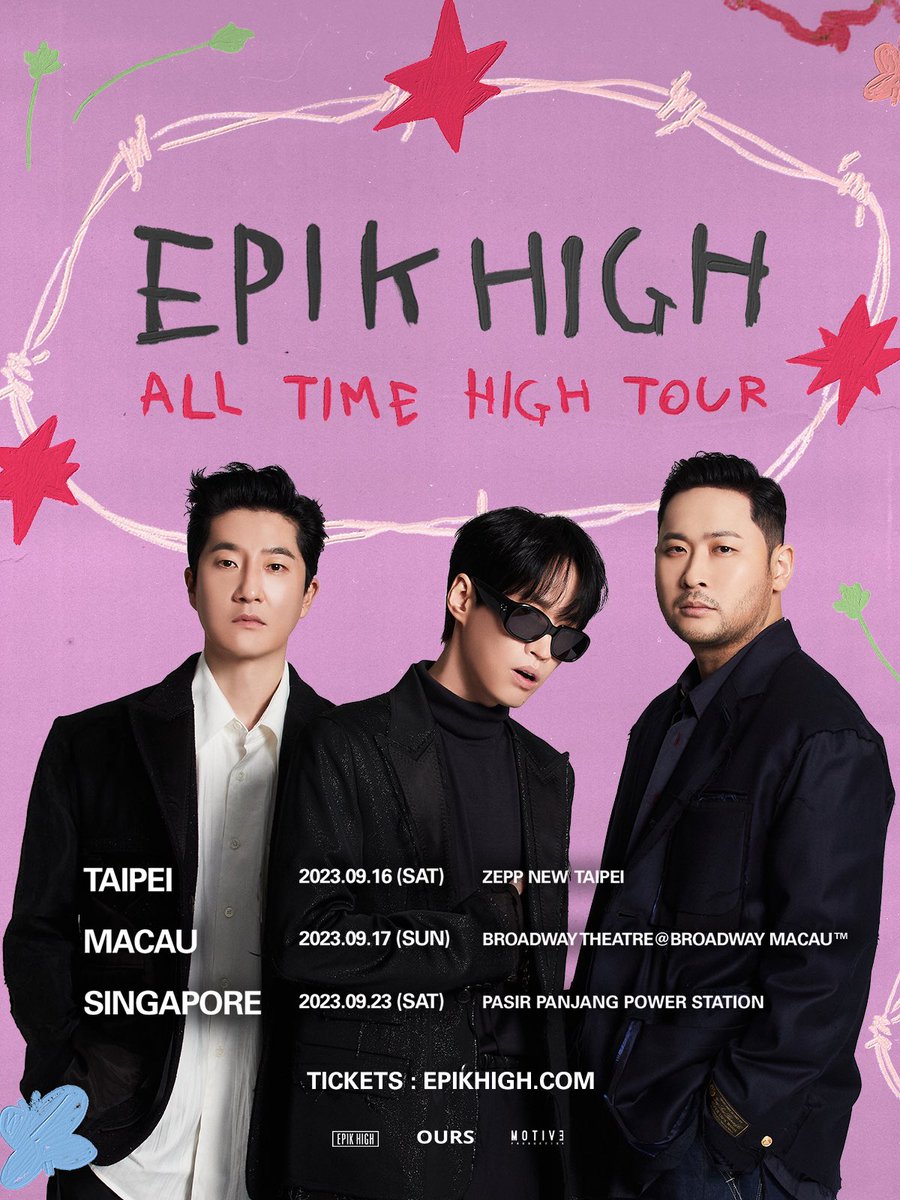 EPIK HIGH August~September: Rio De Janeiro -> São Paulo-> Buenos Aires -> Santiago -> Lima -> Mexico City -> Taipei -> Macau -> Singapore … 🛫 🎫 epikhigh.com