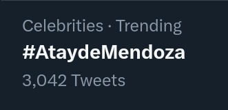 sofiadeicm's tweet photo. Trending na!
#AtaydeMendoza ✨🥰

#ArjosMaineEvent 
MaineArjo CutieToForever
#TheJuanForMaine

#MaineMendoza ♡ @mainedcm https://t.co/AXzb2b9jQ5