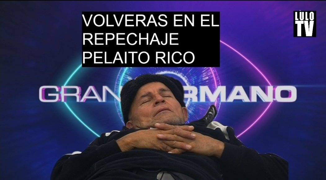 Mientras tanto en Twitch

#GranhermanoCHV