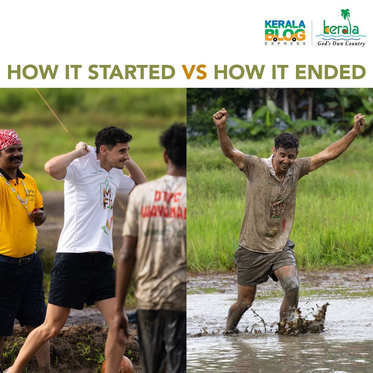 KeralaTourism's tweet photo. Here's how our blogger from Argentina recreated the love for football in Kerala.
#Wayanad #MudFootball #Football #KeralaBlogExpress #KBE #KeralaBlogExpress7 #KBE7 #TravelForGood #StoryTellers #BloggersTrip #KeralaTourism https://t.co/iQNddk6iqZ