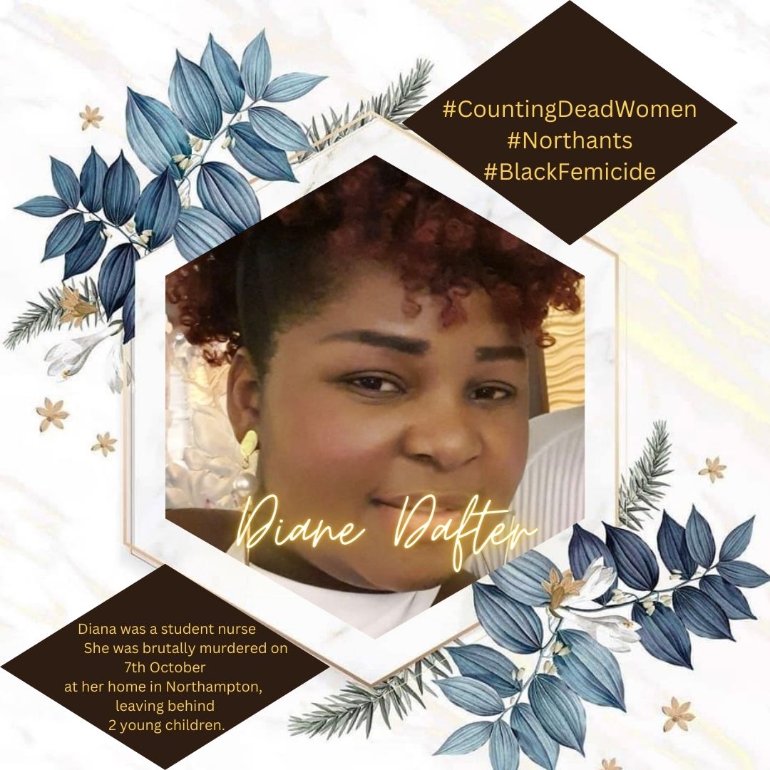 Shared on behalf of the Black womens domestic abuse group <a href="/CountDeadWomen/">CountingDeadWomen</a> @AprilsDawnLive <a href="/CreatingEqualz2/">Creating Equalz Two</a> <a href="/NorthantsDAS/">NDAS</a> #BlackFemicide #Northants #CountingDeadWomen  bbc.co.uk/news/uk-englan…