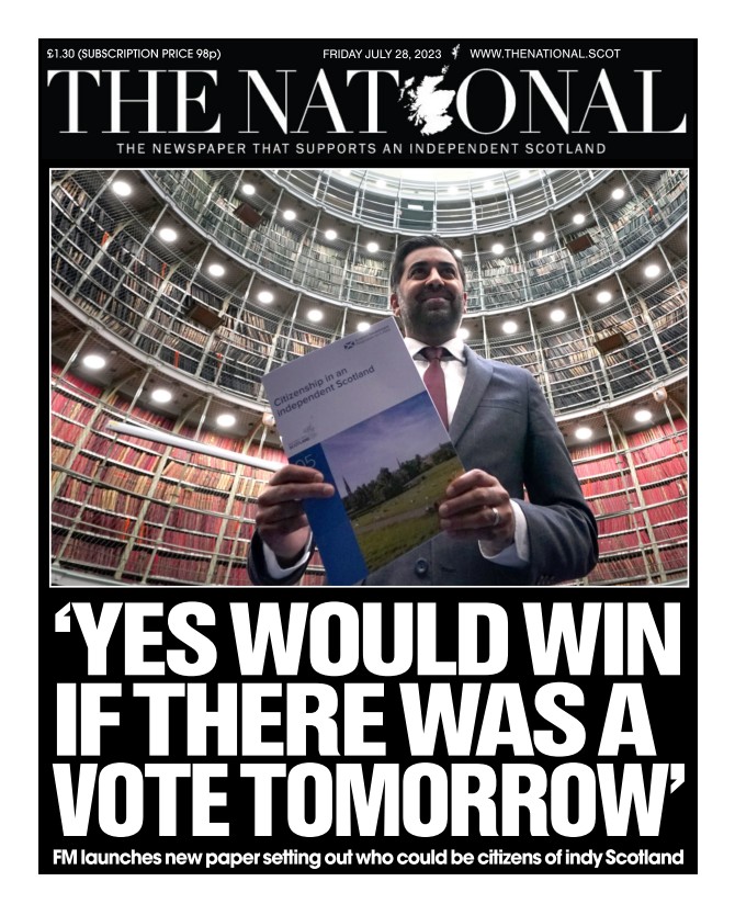 Today's National is in shops now! 📰