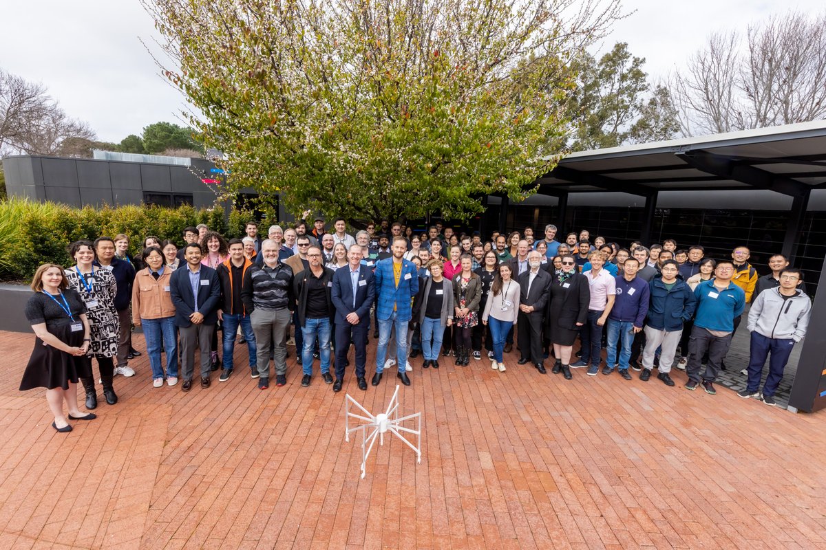 This week we've been celebrating 10 years of the <a href="/MWATelescope/">MWA</a> with a week of presentations, posters, and a tiny bit of partying. 🥳. Thanks to everyone who attended, and who helped put the #MWA10years event together.

📸 Michael Goh