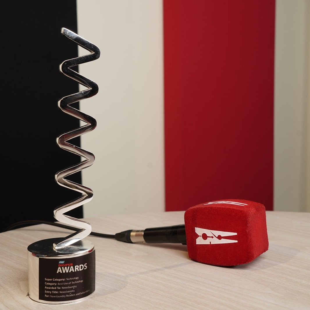 newslaundry tweet media