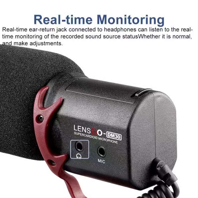 LensgoM's tweet photo. Lensgo DM30 microphone It can be connected externally for recording, and the super cardioid microphone on the top of the machine.
1. An external lavalier microphone can be connected to form a dialogue recording mode.
2. Three-speed high-pass recorder. https://t.co/qhwXG3kEsA