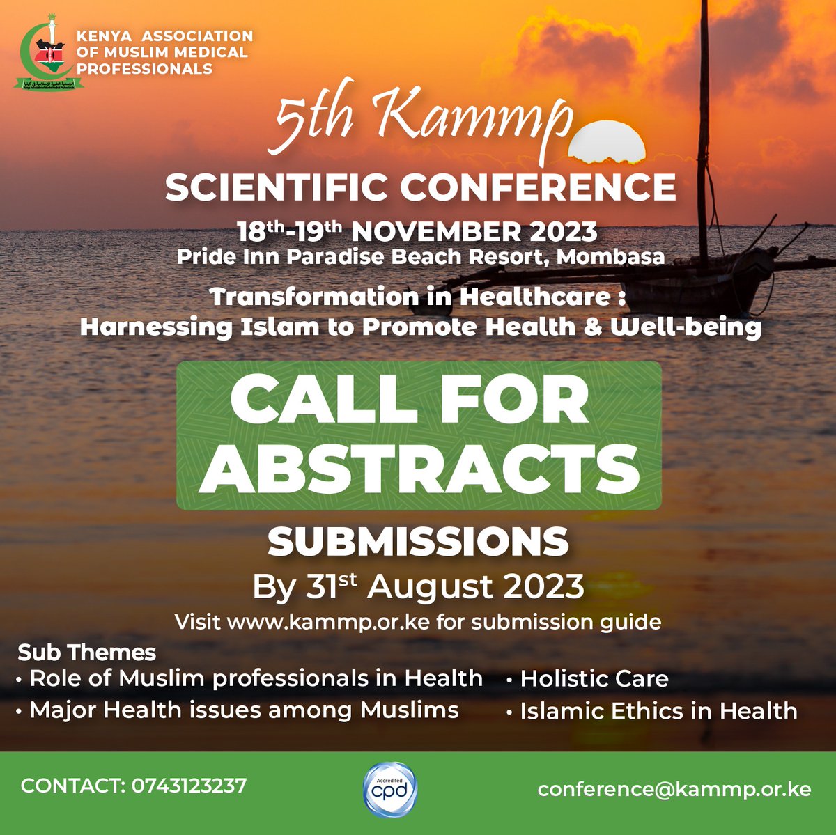 kammpofficial's tweet photo. 📢 Calling all researchers, scientists, &amp; healthcare professionals! 📚 Share your latest research, and findings in healthcare. Submit your abstracts today! 📝
Visit https://t.co/VxDxnUUbMP for submission guide. #ConferenceAbstract #CallForAbstracts #HealthcareConference https://t.co/5gvYO6Sofn