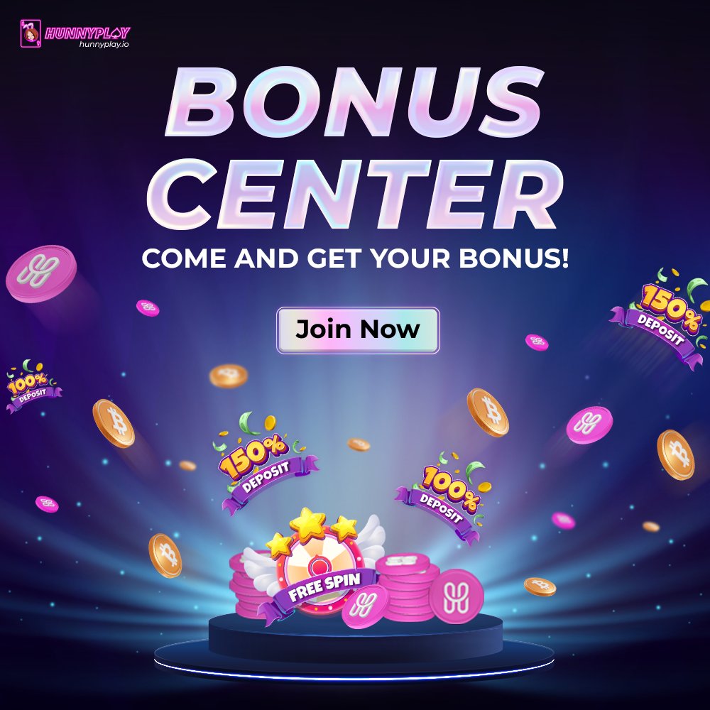 HunnyPlay_'s tweet photo. 🎉What if we told you that you can play at HunnyPlay and get free bonuses every day?
🎈That’s right, we have a new Bonus Center at HunnyPlay where you can claim amazing rewards just for logging in!
💸 Don’t miss this chance to boost your fun!
#HunnyPlay #BonusCenter #FreeRewards https://t.co/vGabmG5XJf