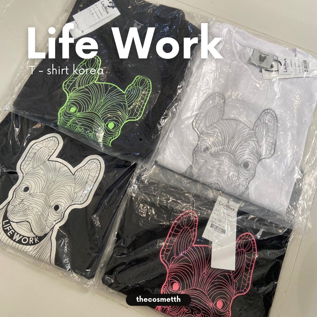 TheCosmetTH's tweet photo. 📌 #พร้อมส่ง ค่าส่งฟรี      
Life Work T-shirt Korea         

 #LifeWork  
— size ทักเข้ามาสอบถามก่อนได้ค่ะ        

 ราคาเพียง 1,490.-          

#ใช้ดีบอกต่อ #เสื้อLifework #เสื้อเกาหลี #HowtoPerfect #cosmetอยากขาย https://t.co/A7Xuxjf2T2
