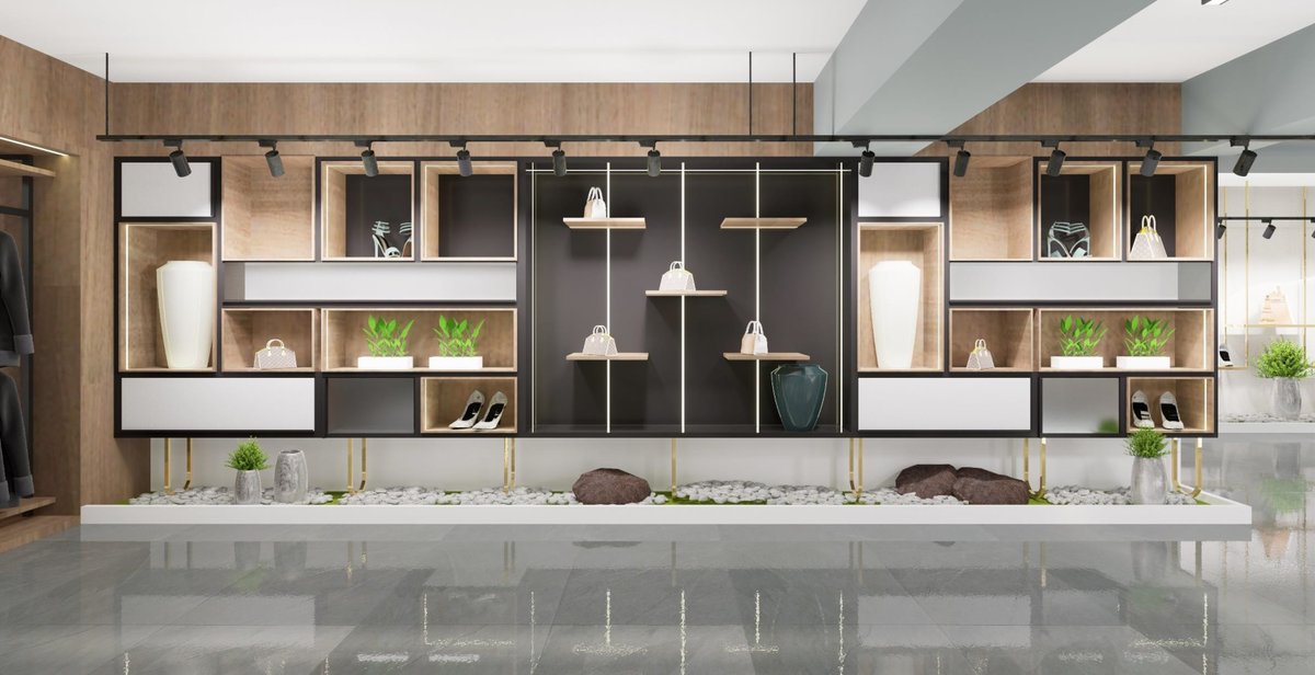 HiCubeDesign1's tweet photo. Proposed renovation work for Design Gallery at NIFT, Gandhinagar. The proportion and size of the design gallery allow the exhibition of fabrics, fashion accessories, mannequins, and sculptures with suitable distances for contemplation and spacing of a set of independent works. https://t.co/HrmBDMk3Sv