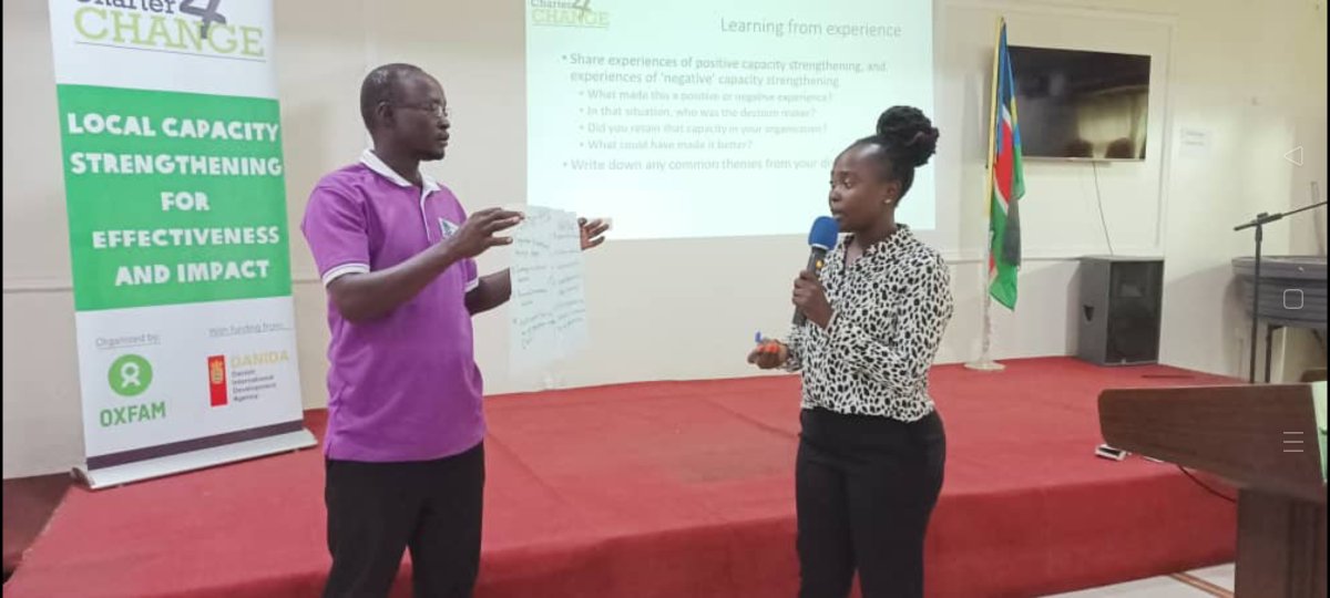 Yesterday was a great day of shared learning and journeying together towards more partner-led, effective and sustainable capacity strengthening efforts. We can't wait to see what's next! Thanks to all those who attended. <a href="/Charter4Change/">Charter4Change</a> #localisation