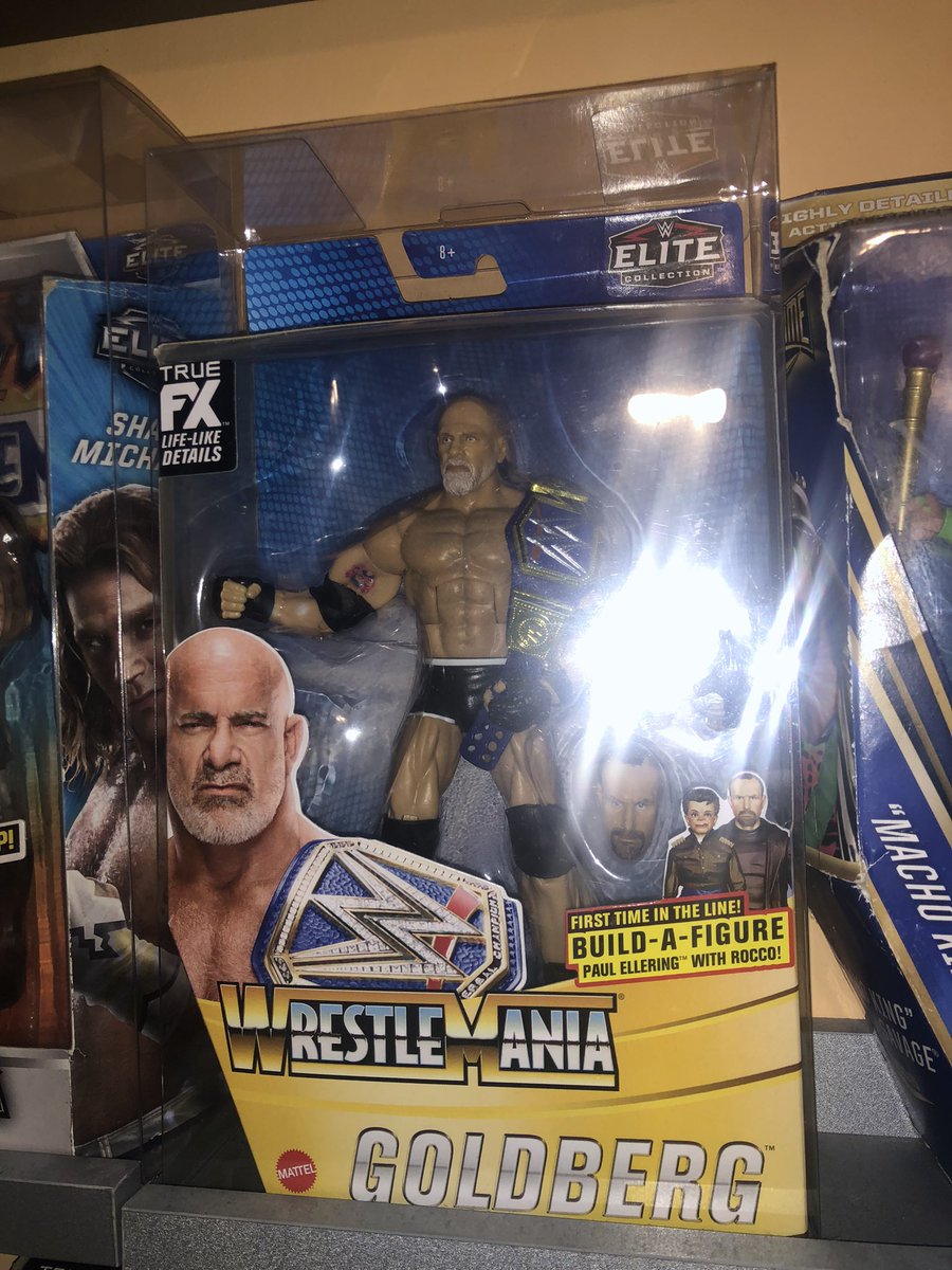 FigureMe_This's tweet image. WWE Elite Figures #goldberg #xpac #syxx #elite #mattel #actionfigures #collection #wrestling
