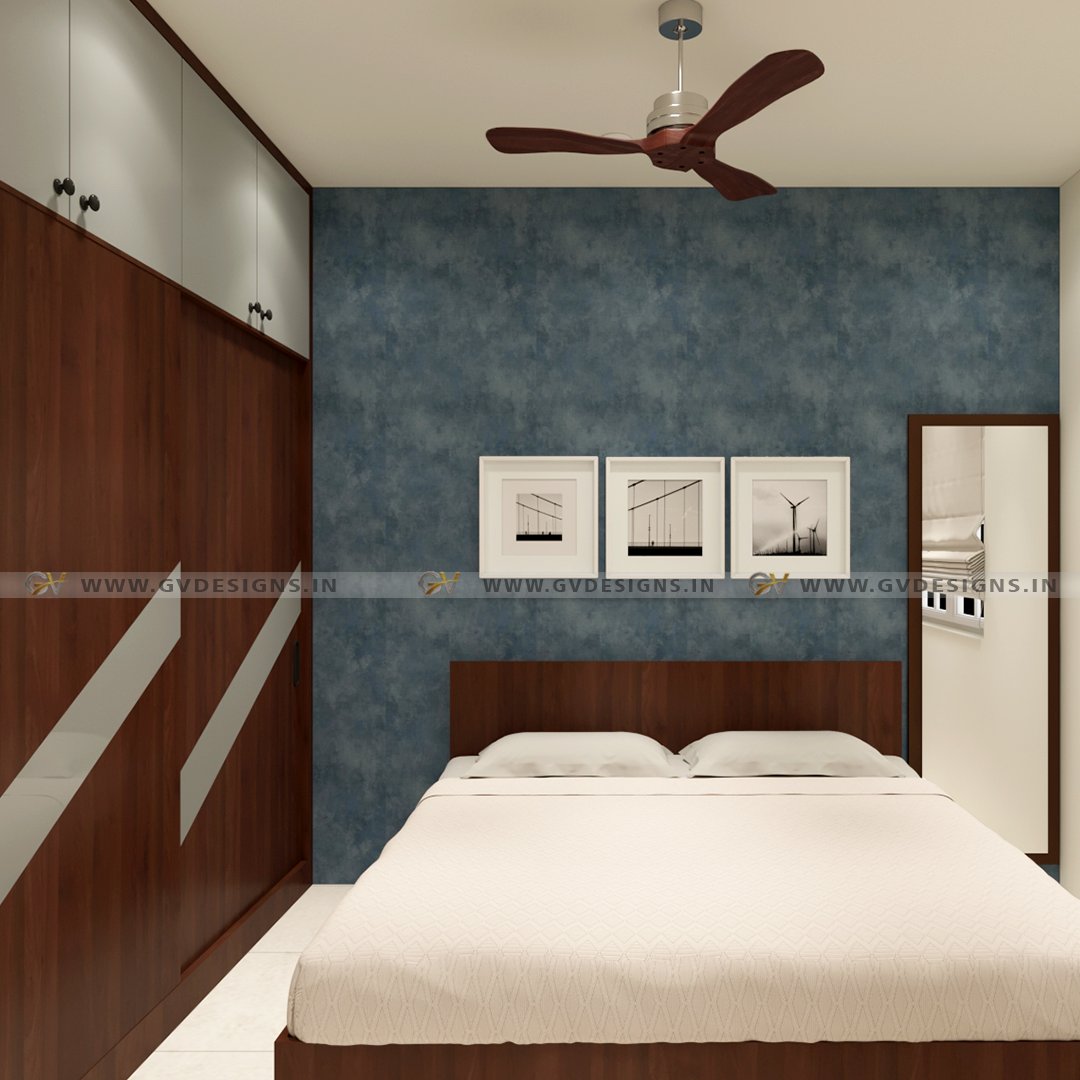 Experience the perfect blend of style and storage in our bedroom design. #gvdesigns #BangaloreInteriors
#InteriorDesignBangalore #BangaloreHomes
#BangaloreInteriorDesigners #BangaloreLiving
#BangaloreDecor #BangaloreHomeDecor #ColorfulAccents #FunctionalDesign #BedroomDesign