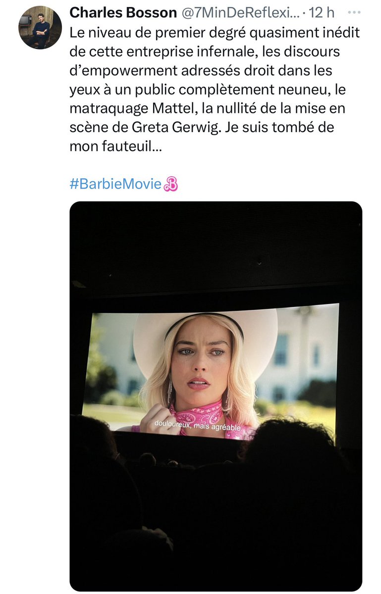 Damien_DCU's tweet photo. Que notre métier de journaliste soit de critiquer les films, c’est une chose…

Mais à quel moment le redac chef de « le cercle » de canal s’est dit qu’il était devenu le petit maître à penser des spectateurs ?
« Un public complètement neuneu », pardon ?

Alors pour rappel, sans spectateurs il n’y aurait plus de cinema et sans cinéma tu n’aurais plus de taff mon ami.
Be cool…