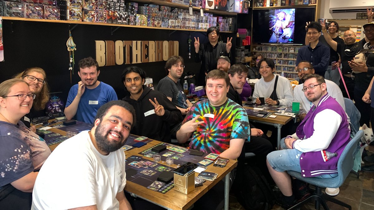 It's the first stop of our <a href="/svevolve_en/">Shadowverse: Evolve</a> Demo Caravan in United Kingdom! Thanks to everyone who came out to join us!

It's not too late to join in the fun at your nearest store!  

🔗 en.shadowverse-evolve.com/events/democar…

#Shadowverse #ShadowverseEvolve