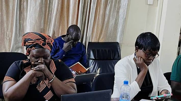 <a href="/unwomenssudan/">UN Women South Sudan</a> and @NTLI-Juba met with 25 diverse stakeholders on the urgency for collective action on monitoring the revitalized agreement #Gender provisions. DCR <a href="/rukayamohammedy/">Rukaya Mohammed</a> stated the value of real time action of a gender responsive transitional process.