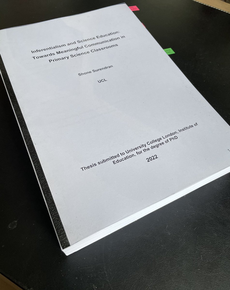 Interested in Education, Communication and understanding how and why Philosophy matters? Check out my doctoral thesis, which brings together science education, philosophy and classroom research. Now available for download via link: lnkd.in/e3Wr2ek5

#UCL #ioe #education