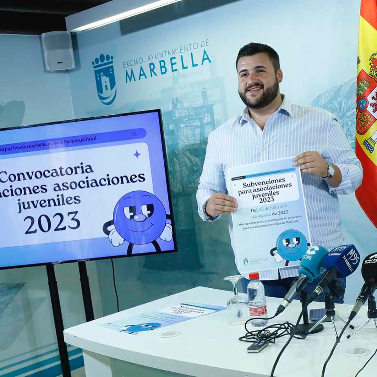 Recordamos! 📷
Ya está abierto el plazo 📷 para la solicitud de Subvenciones a Asociaciones Juveniles 2023.
Solicítala ya en marbella.es/juventud 📷
