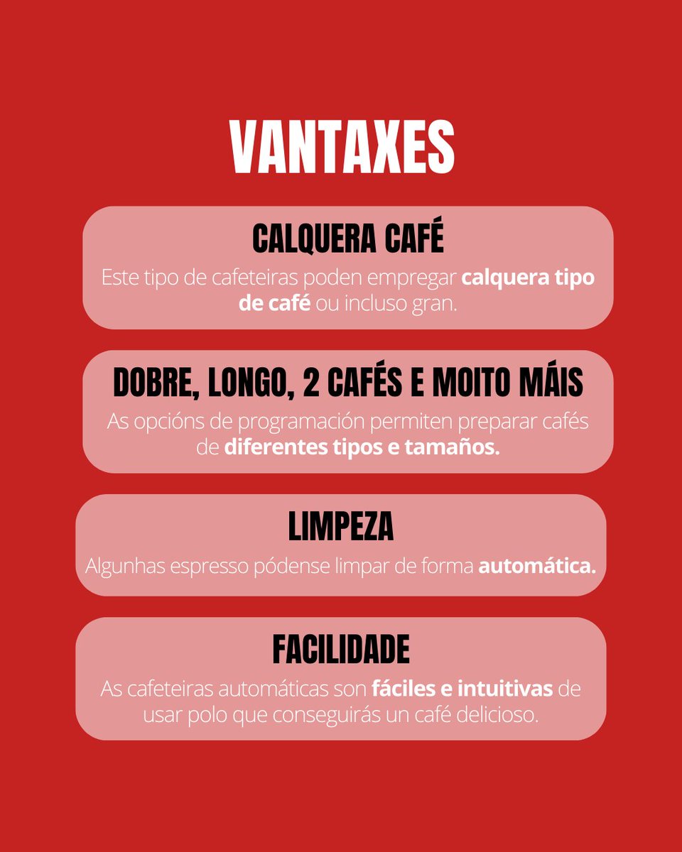 CenorEdelec's tweet image. Agora, se queres saber cal é a espresso que mellor se adapta a ti, non dubides en consultarnos😉☕

#CenorEdelecAEstrada #Cenor #AEstrada #electrodomésticos #cafetera #espresso