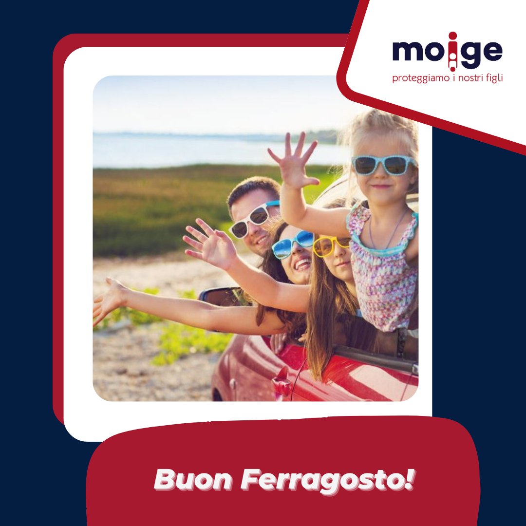 Moige_genitori's tweet image. Buon #Ferragosto a tutta la tua #famiglia, dalla Famiglia del #Moige! ❤