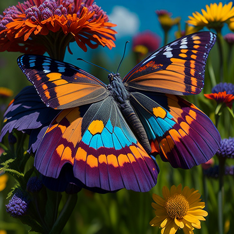 aiBildAgentur's tweet photo. 🦋🤖 Immerse yourself in the mesmerizing world of AI-created colorful butterflies! 🎨✨ COMMENT your thoughts on these stunning butterflies below! 👇 #AIart #ColorfulButterfly #DigitalArt #VibrantBeauty #AIcreations #ButterflyLove #AIwonders #ArtisticTech #LikeForLike #FollowUs https://t.co/nP5Xhd6doX
