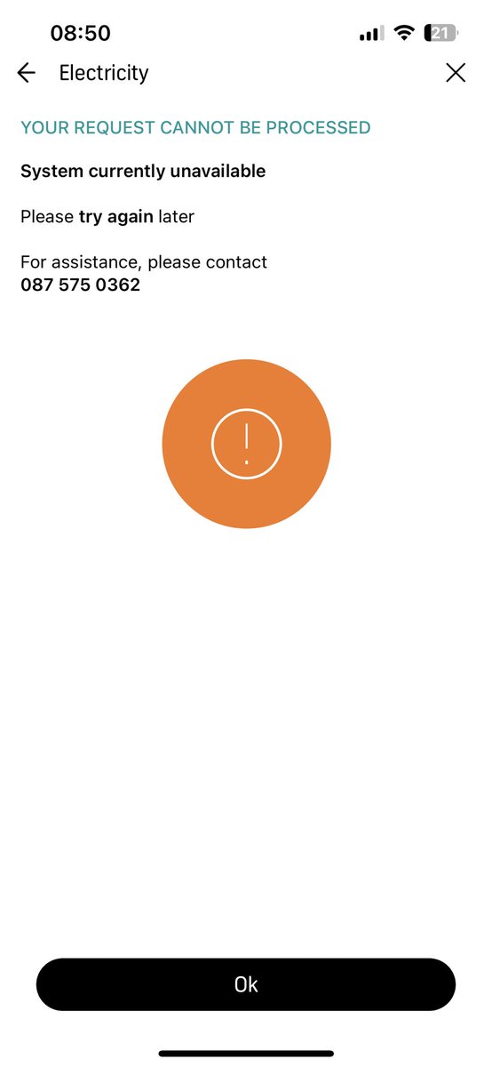 NurGamieldien's tweet photo. @FNBSA @Rb__sa This message is still showing after 3 days https://t.co/lLEsf7Zq4r