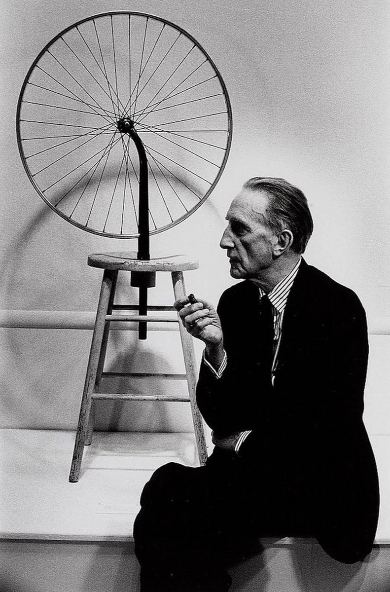 "Anything is art if an artist says it is."

Marcel Duchamp is recognised for breaking down boundaries between art and everyday objects. He was was born #OnThisDay in 1887.