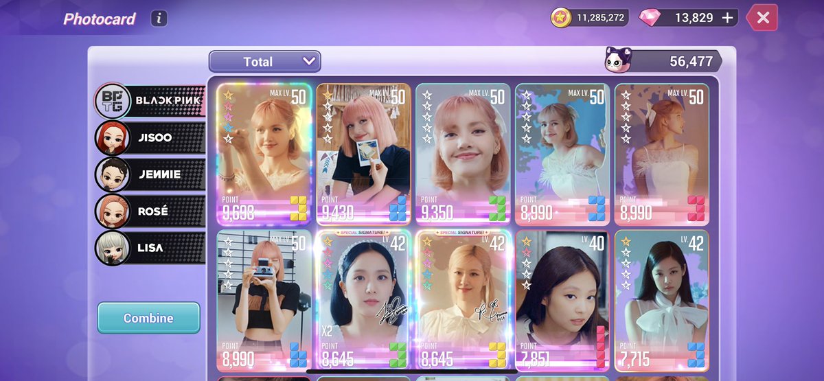 You should all play BLACKPINK THE GAME! BLACKPINK THE GAME screenshot of the Lobby screen and Photo Card tab in the game.
#BLACKPINK #BLACKPINK_BORNPINK #BLACKPINK_THE_GAME