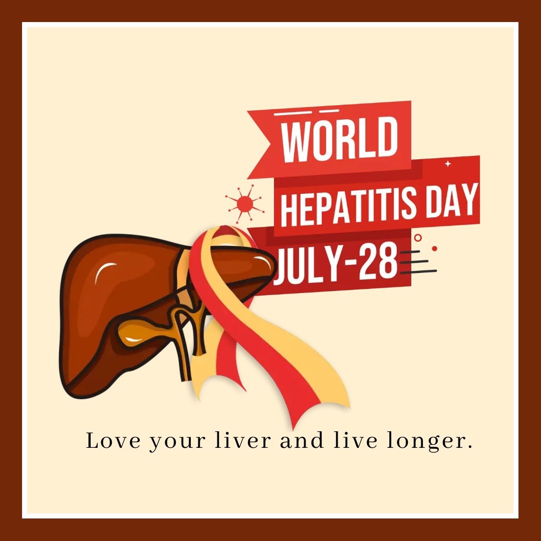 '🌍 Today is #WorldHepatitisDay! Let's raise awareness about hepatitis, promote prevention, and support those affected. Together, we can eliminate this global health challenge! #HepatitisAwareness