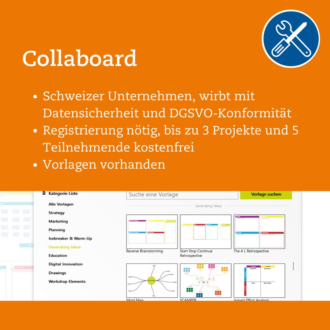 ClearingMedienk's tweet photo. Am heutigen Tool-Tipp Freitag stellen wir euch digitale #Whiteboards vor. 🎉 Mit dabei sind unter anderem #Excalidraw und #Collaboard. 🗣⚙️
#Tools
#ToolTippFreitag https://t.co/kLPVKRW0FY