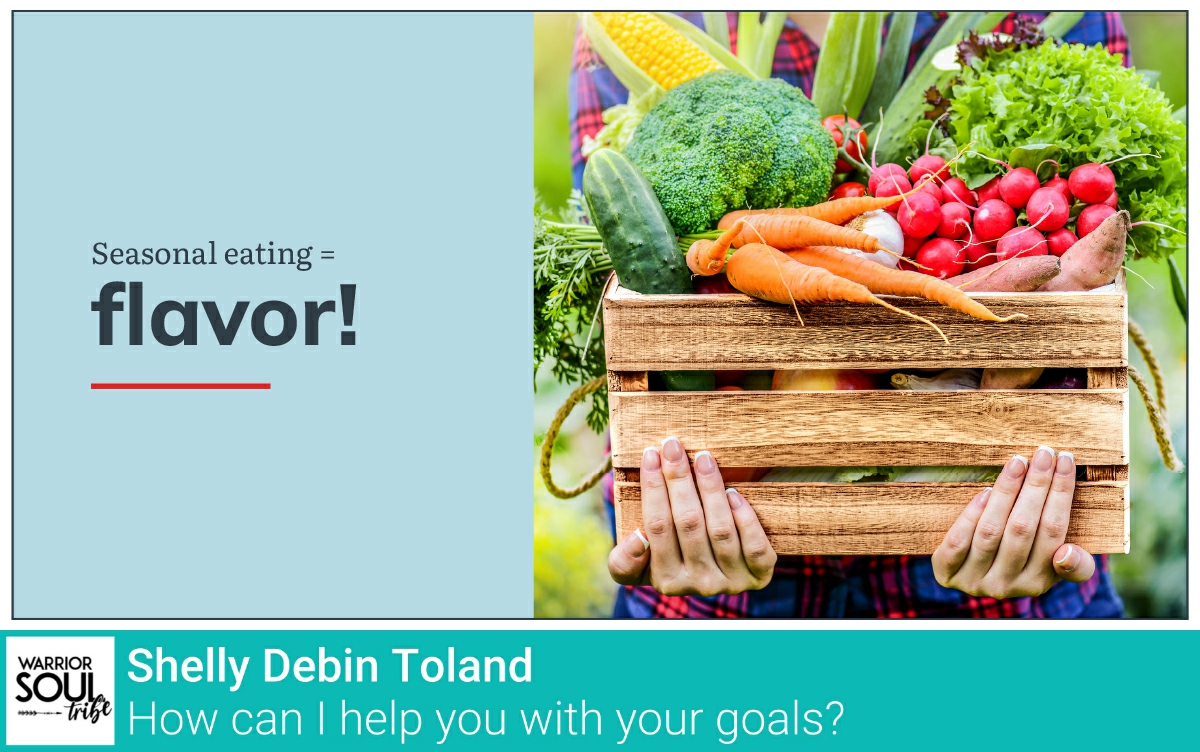 shellydtoland's tweet photo. When you buy produce that’s out of season, it has to travel from far away. That means fruits and veggies must be picked BEFORE they’re ripe, and products that are chosen may be selected for durability at the expense of flavor. https://t.co/ibbI3PTzw8