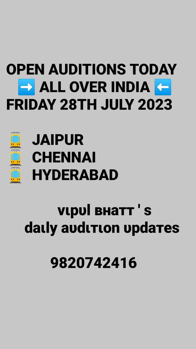 vbdau1007's tweet photo. #filmaudition#serialaudition#webseriesaudition#advertisementaudition#casting#delhiaudition#maharashtraaudition#rajasthanaudition#punjabaudition#gujrataudition#madhyapradeshaudition#biharaudition#jharkhandaudition#uttarpradeshaudition#chennaiaudition#tamilnaduauditio https://t.co/1QdkmI2dCe
