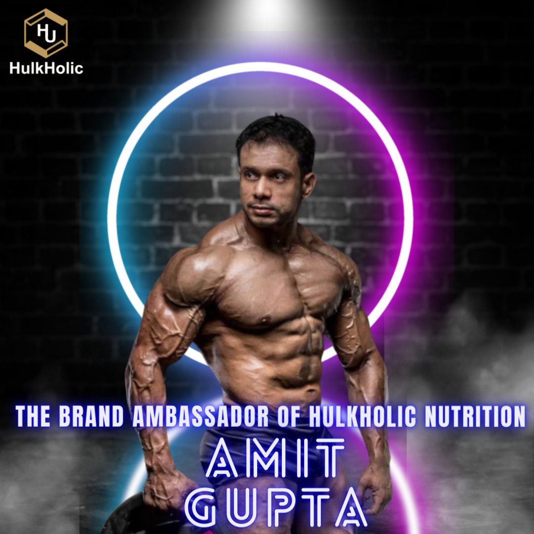 Get Ready to Transforms Dreams into Reality With Amit Gupta, Fueling Your Inner Strength with Hulkholic Food Supplements. #Hulkholic #hulkholicsupplements #hulkholicproduct #protein #amitgupta #brandambassador #wheyprotein #fitness #foodsupplements #gym #whey #bodybuilding  #post