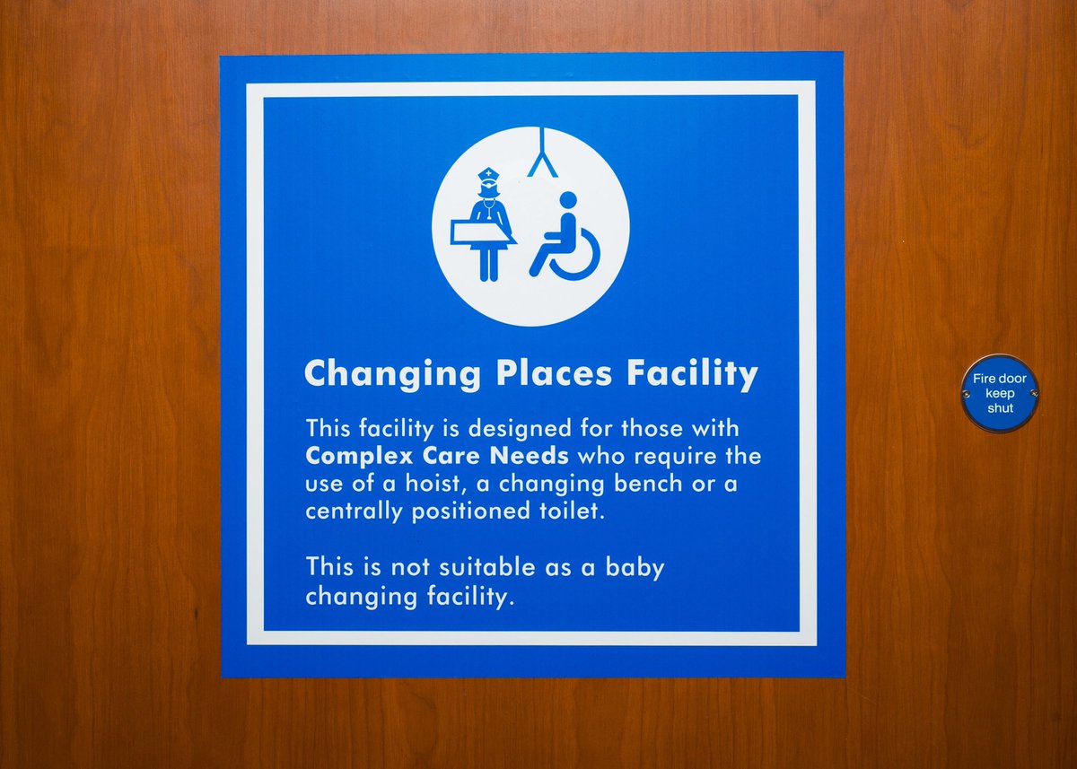 ChangingPlacesI's tweet photo. Clear signage & easy access are an important part of @ChangingPlacesI facilities. The Facility at @dundrumtc has always been well maintained & easily accessible on our visits to the shopping centre.
Hopefully all shopping centres will provide CPI facilities soon #weallgottogo https://t.co/bO8DglrERP