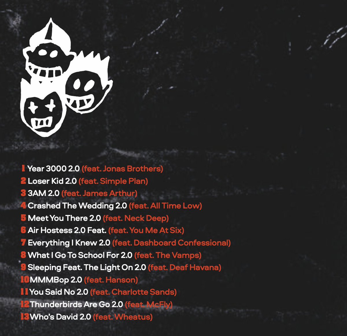 BUSTED - GREATEST HITS 2.0 featuring a whole host of fantastic artists, as well as Busted only tracks AND a brand new track 'Good One' is available to pre-order on Vinyl, CD, Cassette, and digital NOW 🚀 Go get em and tell us when you have 📷 bustedhits.com