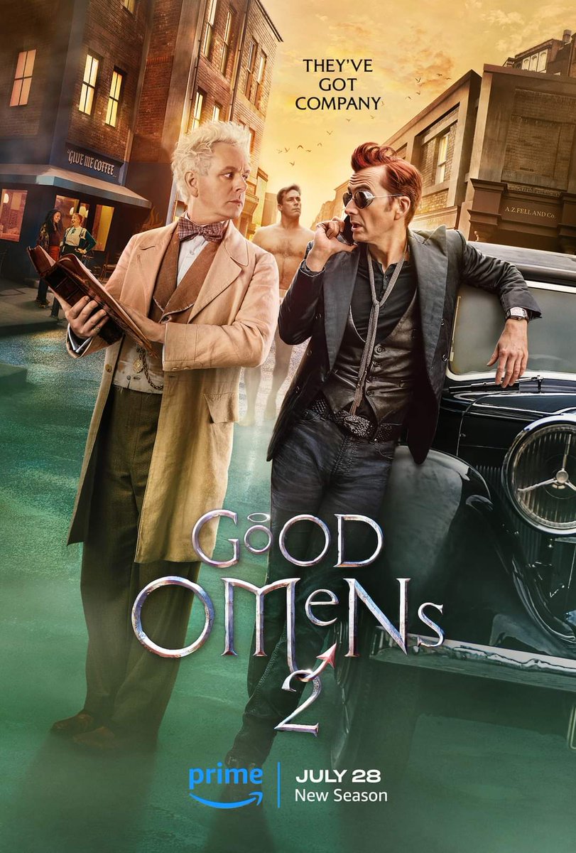 thechoir's tweet photo. It's go-live day for season 2 of @GoodOmensPrime! And who can you hear on the #soundtrack again? That's right - it's us!
We reprise our role as composer @DavidGArnold's celestial and hellish, angelic and demonic choirs. Enjoy!
#GoodOmensS2 #GOODOMENSSEASON2
#VersatileChoir https://t.co/lGdl0haQiQ