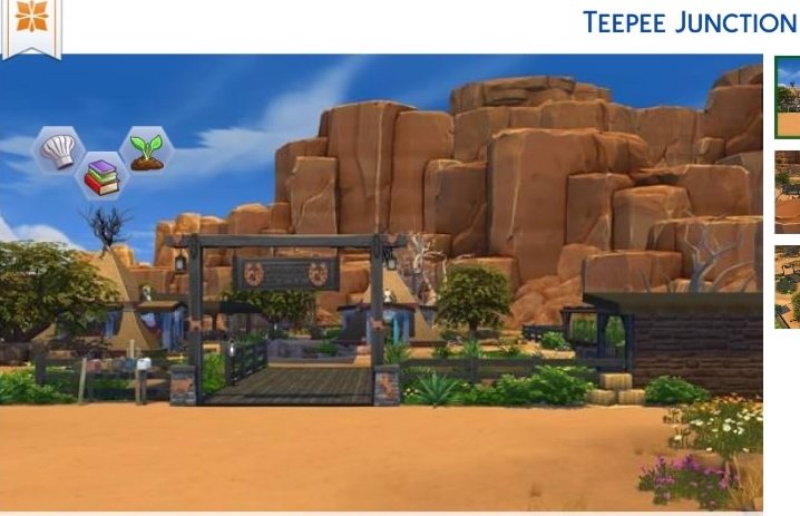 Ryesimsluv's tweet photo. My attempt at making a #NativeAmerican #reservation #TheSims4HorseRanch, Palomino Junction reno, hey @TheSims 👋🏾 why no Teepee's? We already have tents. So tried making my own #Teepees, hope I didn't disrespect the Culture, it was all luv when creating 😊💯✨️ #ShowUsYourBuilds https://t.co/7Mr1nBitUc