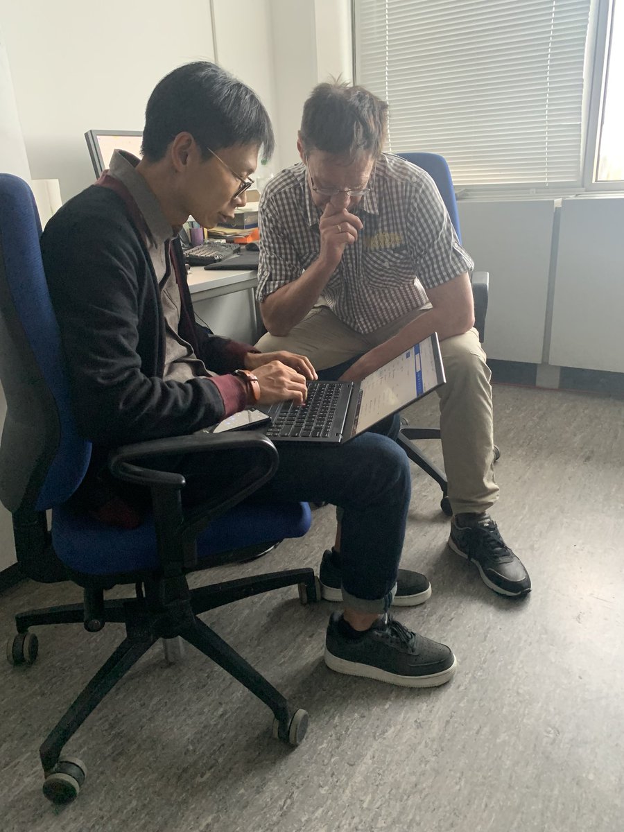 Calathium's tweet image. A short visit in the Hamburg University😁