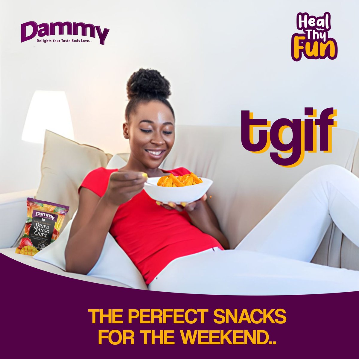 dammychips's tweet photo. Another Great Day to enjoy your tasty &amp; delicious @Dammychips

#Dammychips | #Tasty &amp; #Delicious

To place your order:
Send a DM or Visit website in our bio

KINDLY PLACE YOUR ORDER NOW!!!

#TGIF #ThankGodItsFriday #tasty #delicious #yummy #driedpineapple #driedmango #dried https://t.co/5PsrR4IPjK
