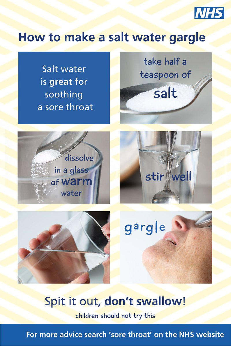 There is also a viral flu going around. Which can have sore throat and fever. 

Salt water gurgling as soon as the sore throat starts, can help reduce pain and worsening.
