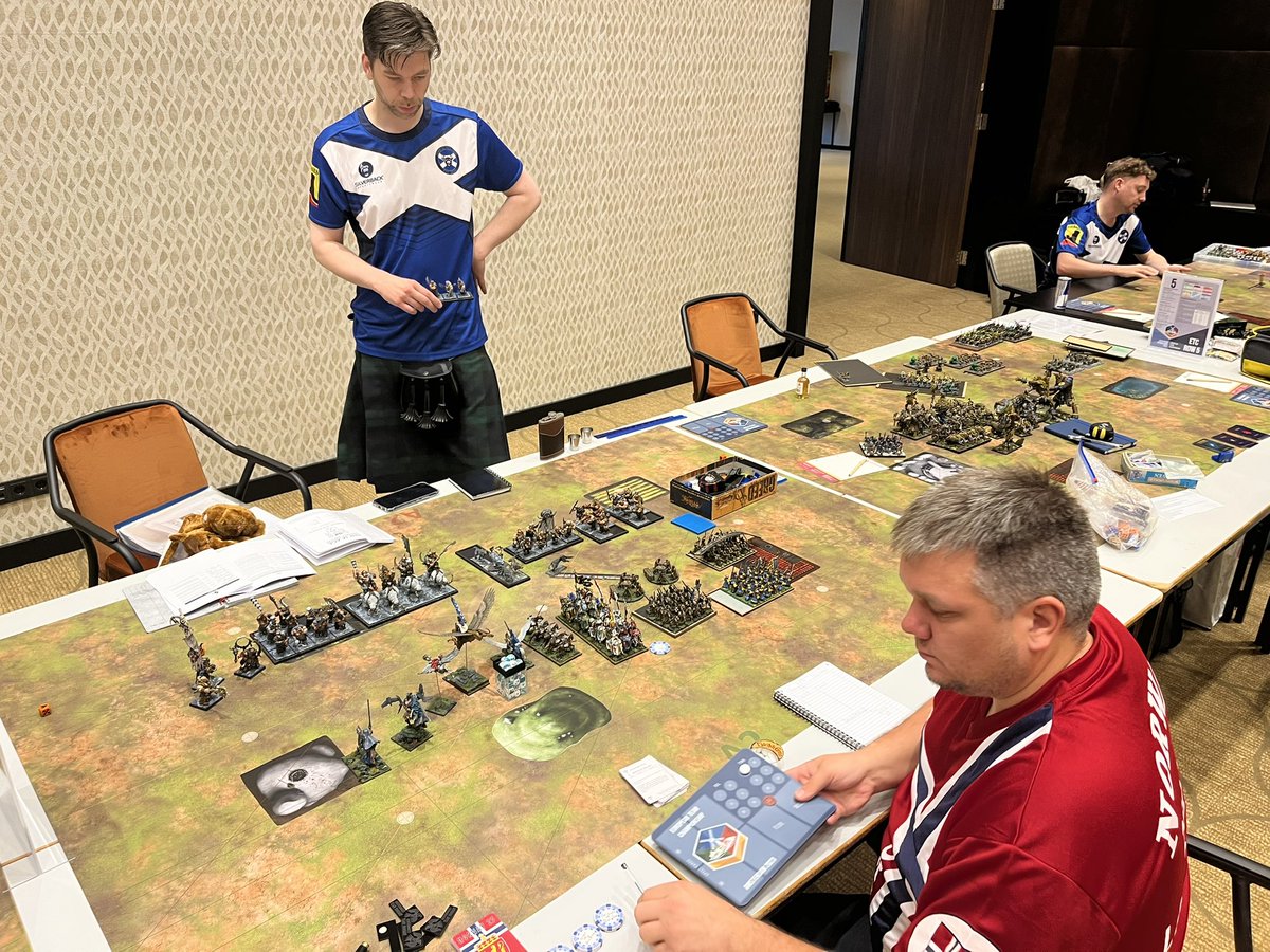 ETCNorway9thage's tweet photo. And We are off against the gentlemen from Scotland! https://t.co/S7uCDZ4HcW