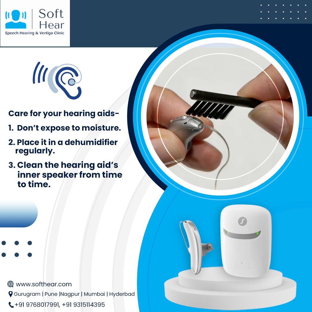 hear_soft's tweet image. Redefine communication and join the hearing revolution with our innovative hearing aids. Contact our expert audiologists for more advanced tips.
Click here for more information: softhear.com/?utm_medium=so…
Call: +91-9768017991, +91-9315114395
#Softhear #AvoidMoisture #HearingAidCare