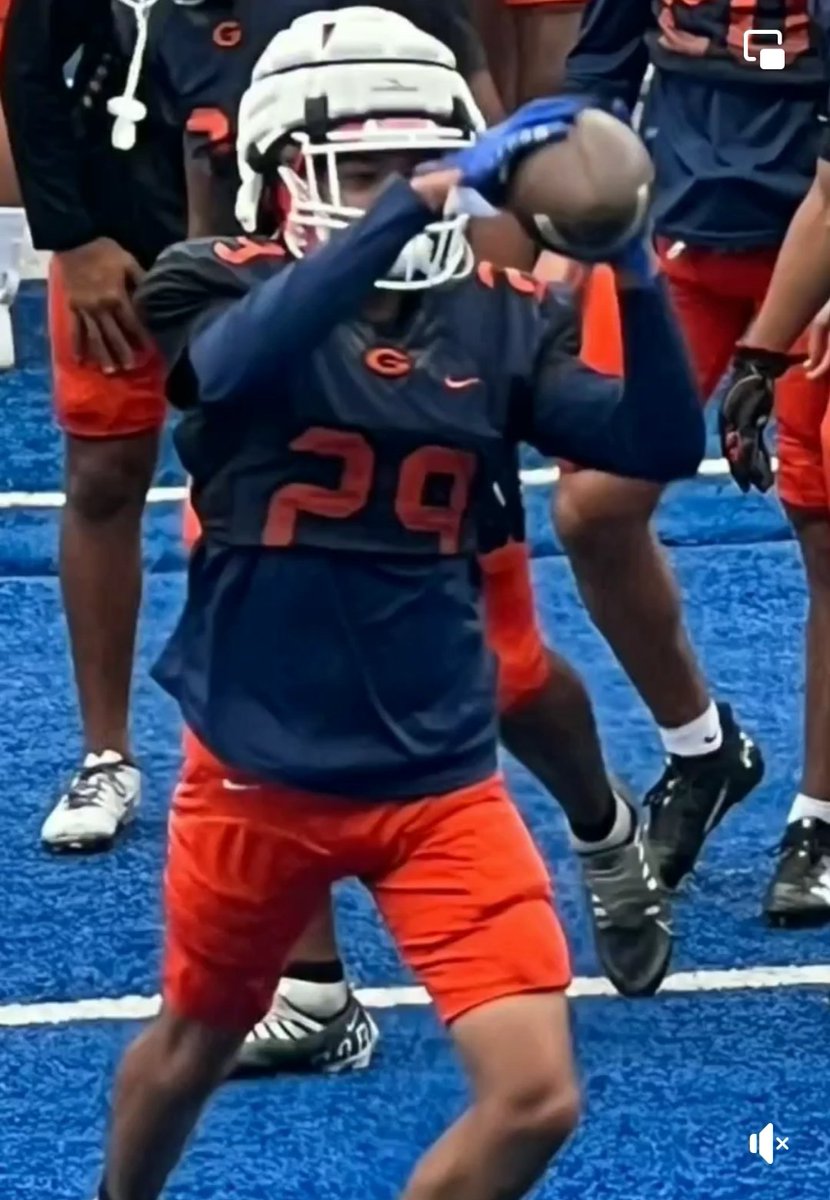 Just another day doing what I love Thanks to the man upstairs My Lord and savior I'm just Incoming freshman on Bishop Gorman varsity