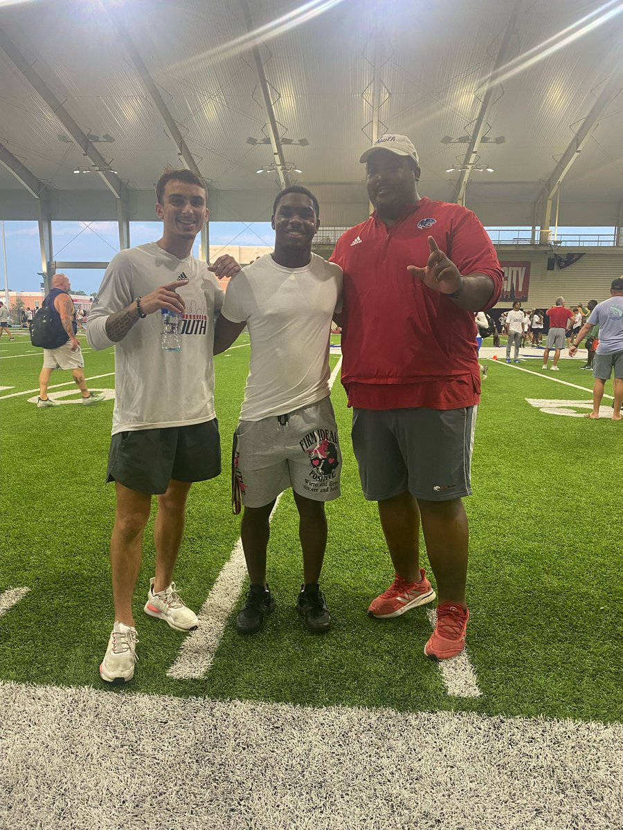 Big thank you to South Alabama for showing love yesterday‼️🐆<a href="/SouthAlabamaFB/">South Alabama Football 🏈</a> @CoachBradJags <a href="/KaneWommack/">Kane Wommack</a>