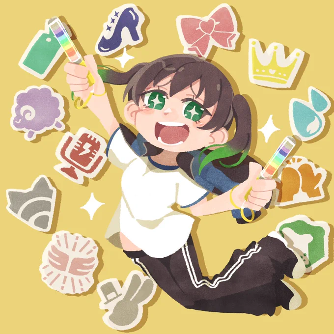 #みんなでデフォルメ絵をあげて幸せな気分になろうデフォルメはいいぞ〜 