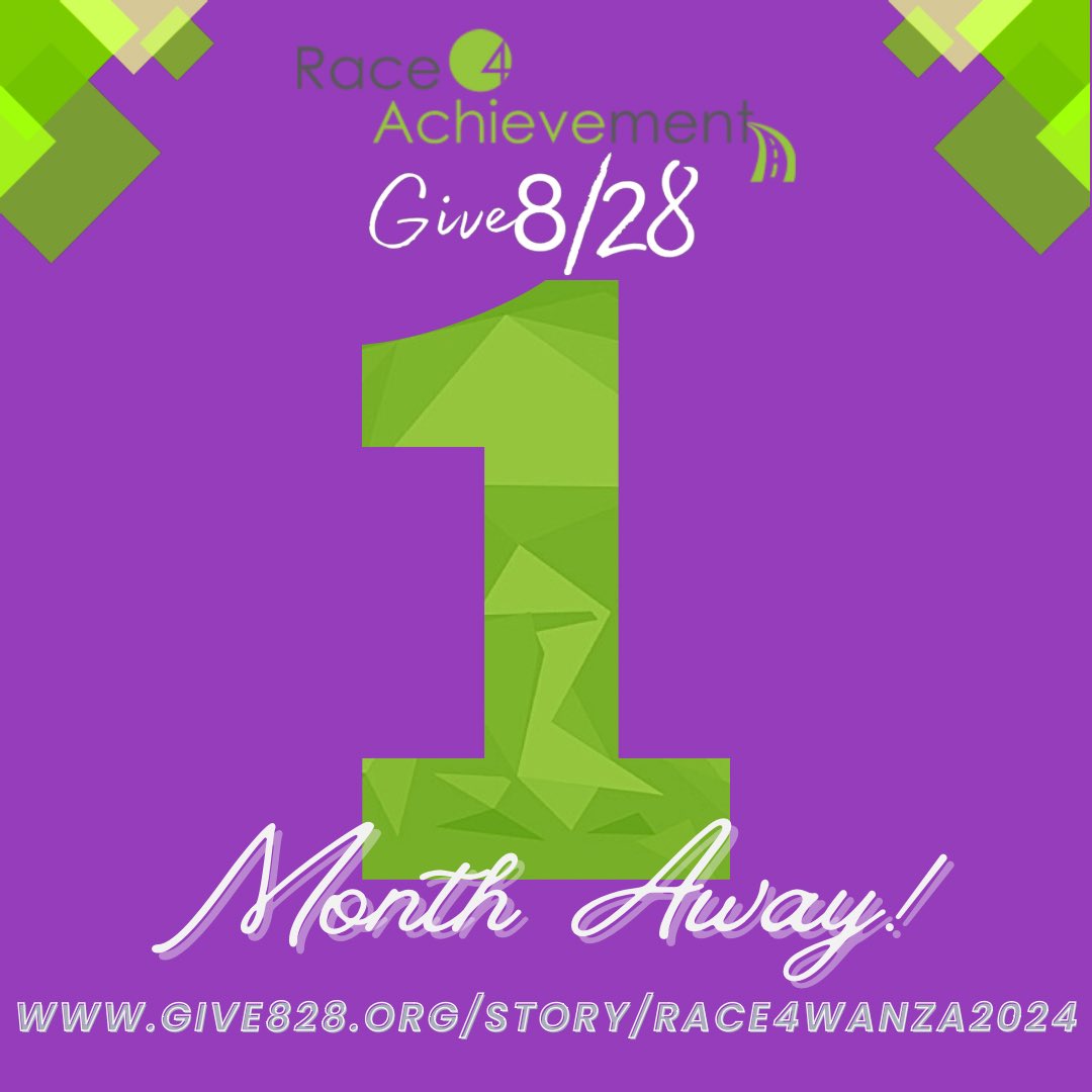 We registered again for Young, Black &amp; Giving Back Institute's Give 8/28! #Give828 is a national day of giving focused specifically on supporting Black-led and Black-benefitting organizations. Visit our link to learn more! give828.org/story/Race4Wan… #R4A #Race4Wanza #BPM2023