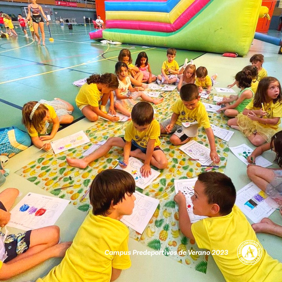 acdssreyes's tweet photo. ☀️Hoy finaliza el primer mes de los Campus Predeportivos de Verano 2023 de #Sanse🫶 ¡Un mes inolvidable para nuestros jóvenes deportistas!

¡Todavía nos queda mucho por disfrutar! #SomosDeporte https://t.co/VmvA10Deqp