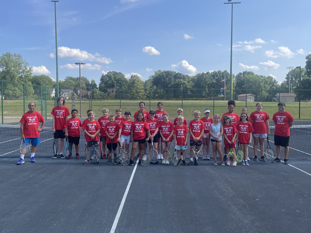 The Youth Tennis Camp was a hit! 25 students in grades 4-8 took part in the camp hosted by the AHS Girls Tennis Team. They learned the skills it takes to be a great tennis player and each participant showed improvement by the end. Thank you Lohnes Dental for sponsoring! #RepthatA